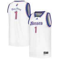 Men's adidas # Kansas Jayhawks Kansas Jayhawks Swingman Basketball Jersey