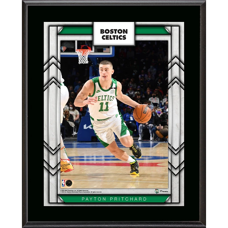 Payton Pritchard Boston Celtics 10.5" x 13" Sublimated Player Plaque