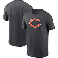 Men's Nike  Anthracite Chicago Bears Logo Essential T-Shirt