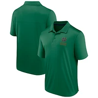 Men's Fanatics Green Notre Dame Fighting Irish Team Polo