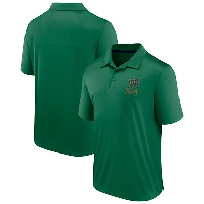 Men's Fanatics Green Notre Dame Fighting Irish Team Polo