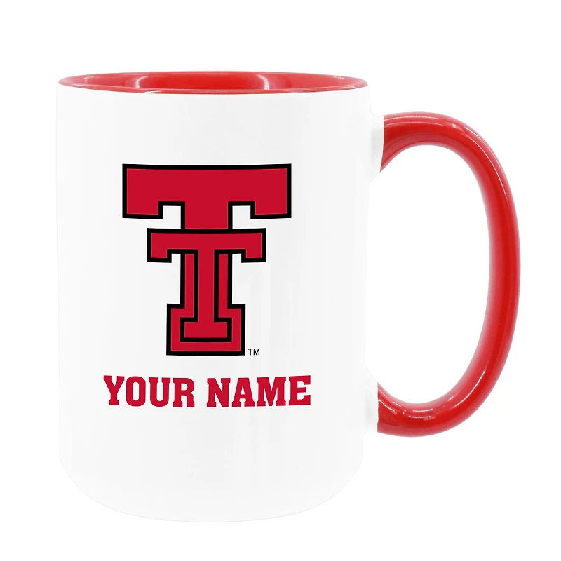 Texas Tech Red Raiders 15oz. Personalized Ceramic Mug