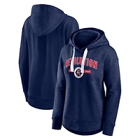 Women's Fanatics Navy New England Revolution Lineup Pullover Hoodie