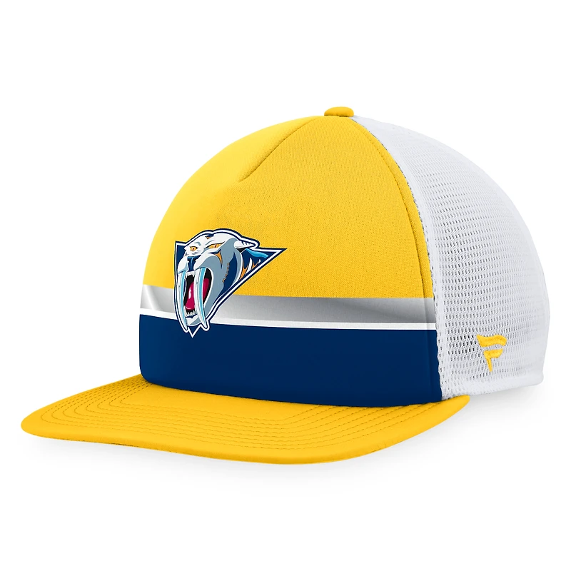 Men's Fanatics Gold Nashville Predators Special Edition Trucker Adjustable Hat