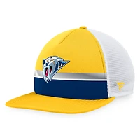Men's Fanatics Gold Nashville Predators Special Edition Trucker Adjustable Hat
