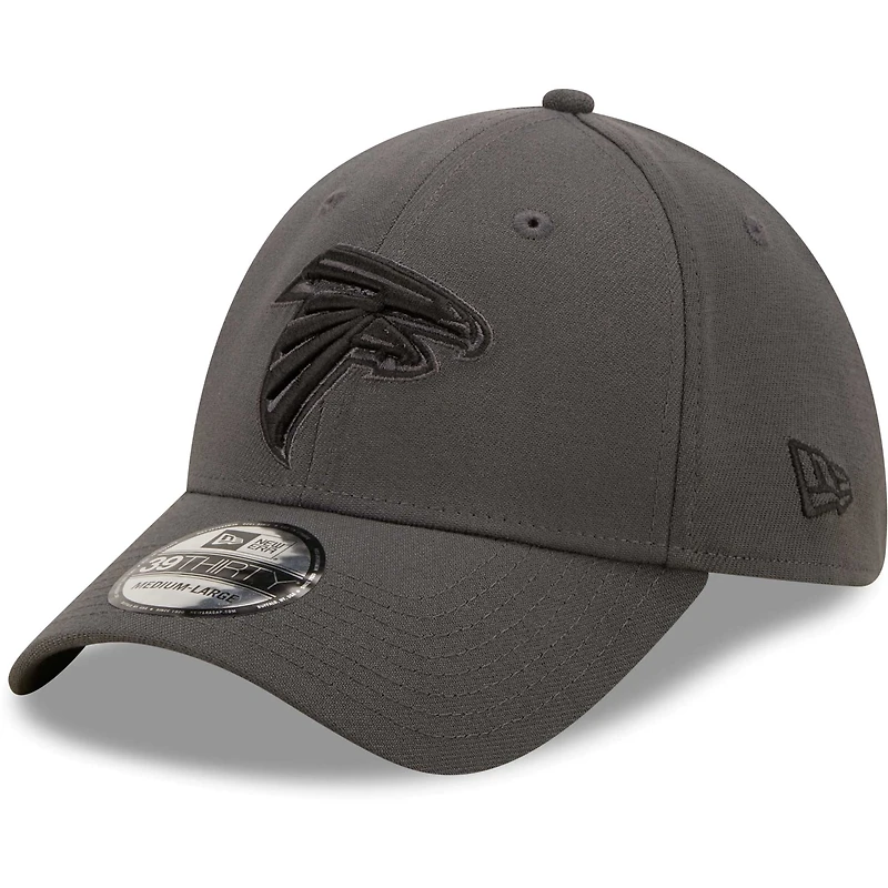 Men's New Era Graphite Atlanta Falcons Classic 39THIRTY Flex Hat