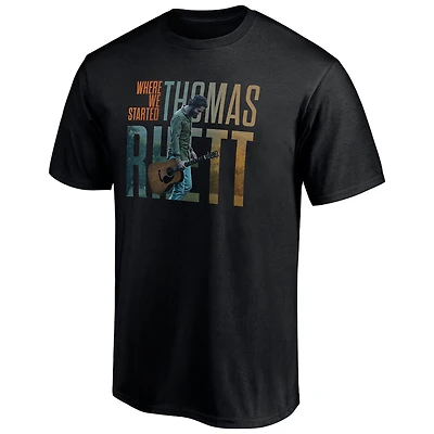 Unisex Thomas Rhett x Fanatics Exclusive Black Where We Started Photo T-Shirt