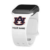 Auburn Tigers Personalized Silicone Apple Watch Band