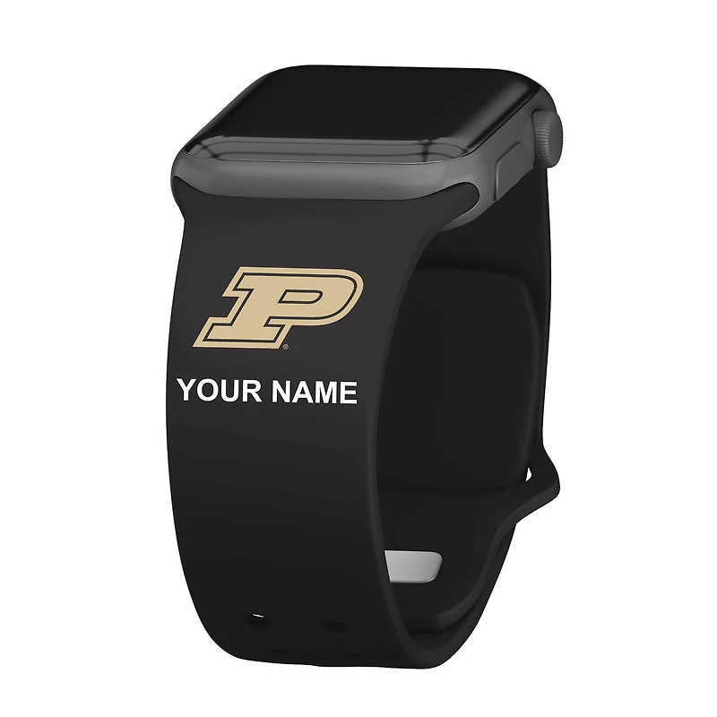 Purdue Boilermakers Personalized Silicone Apple Watch Band