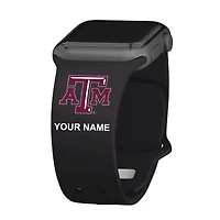 Texas A&M Aggies Personalized Silicone Apple Watch Band