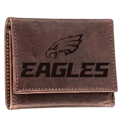 Philadelphia Eagles Leather Team Tri-Fold Wallet