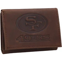 San Francisco 49ers Leather Team Tri-Fold Wallet