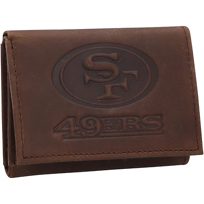 San Francisco 49ers Leather Team Tri-Fold Wallet