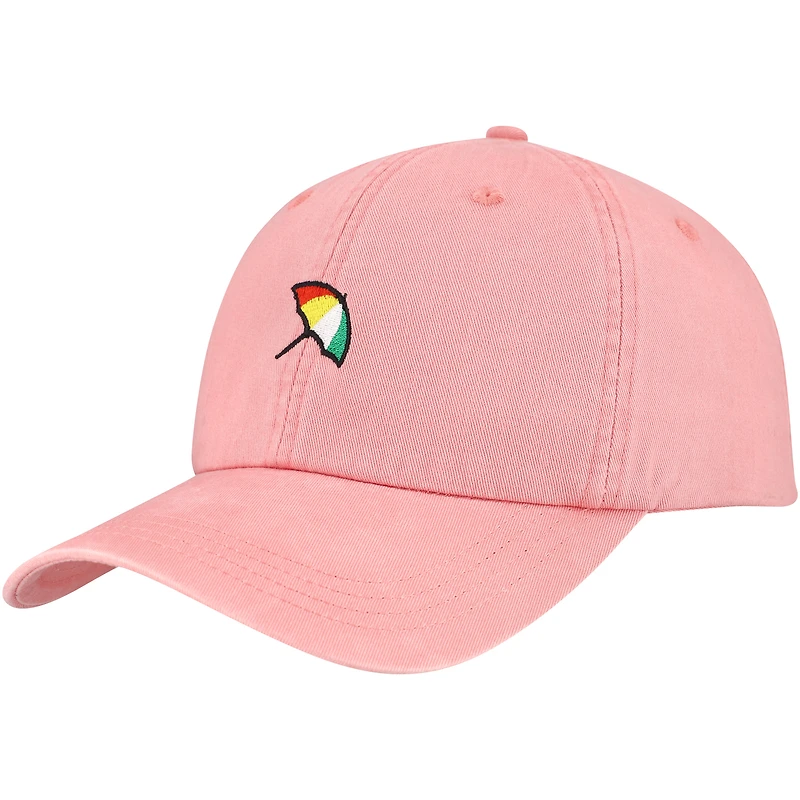 Men's Ahead Light Pink Arnold Palmer Pixel Umbrella Adjustable Hat