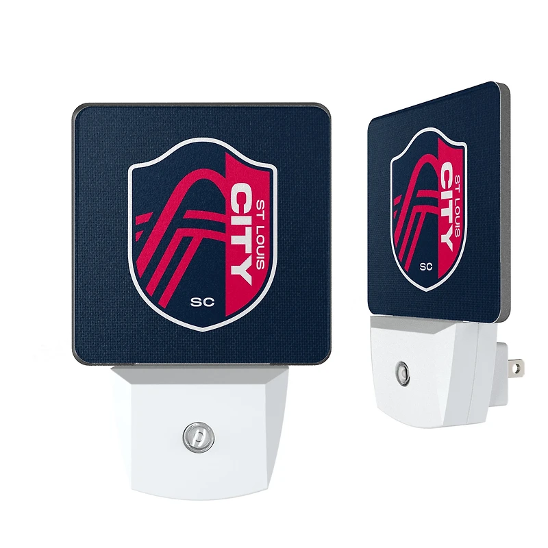 St. Louis City SC Team Stripe 2-Piece Nightlight Set
