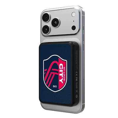 St. Louis City SC 5000mAh Wireless Mag Power Bank
