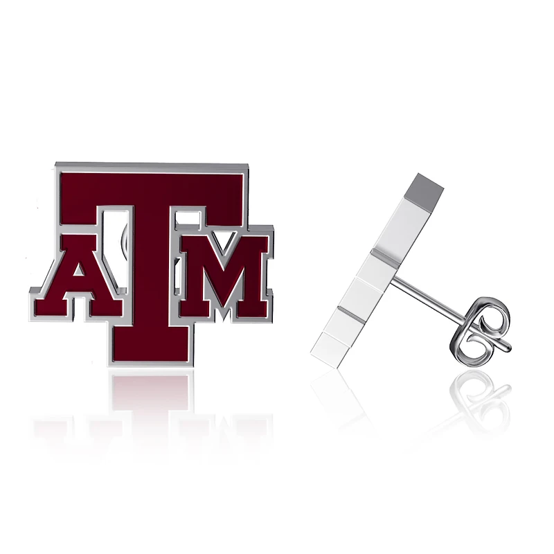 Dayna Designs Texas A&M Aggies Enamel Post Earrings