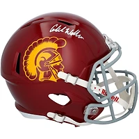 Caleb Williams USC Trojans Autographed Riddell Speed Replica Helmet