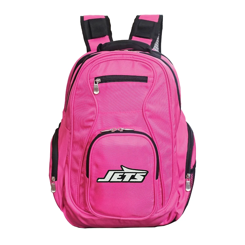 MOJO Pink New York Jets Premium Laptop Backpack
