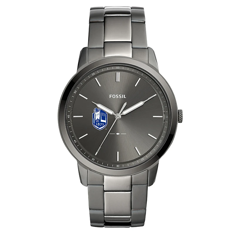 Fossil SUNY Geneseo Knights The Minimalist Three-Hand Smoke Watch