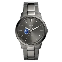 Fossil SUNY Geneseo Knights The Minimalist Three-Hand Smoke Watch