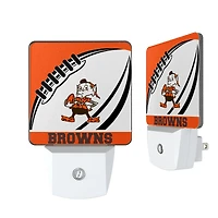Cleveland Browns Passtime Design Nightlight 2-Pack
