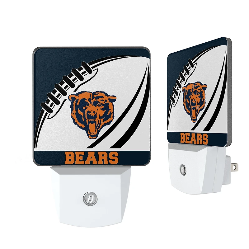 Chicago Bears Passtime Design Nightlight 2-Pack
