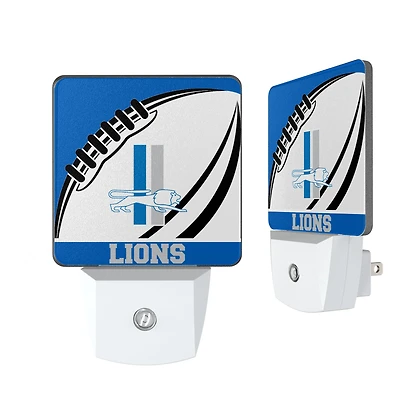 Detroit Lions Passtime Design Nightlight 2-Pack