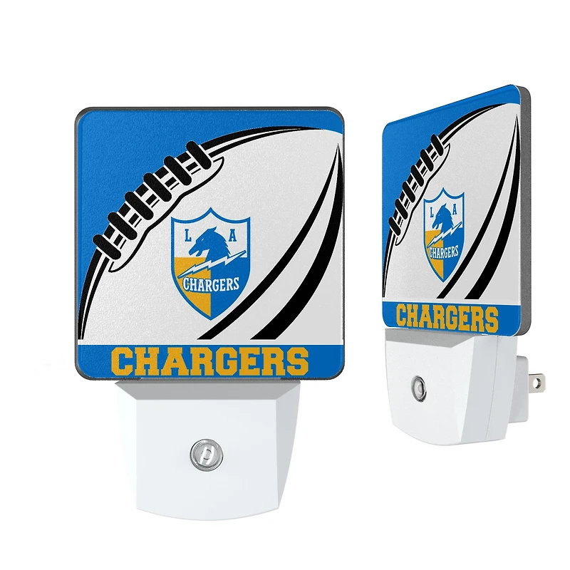 Los Angeles Chargers Passtime Design Nightlight 2-Pack