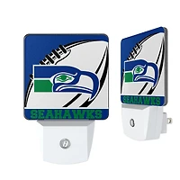 Seattle Seahawks Passtime Design Nightlight 2-Pack