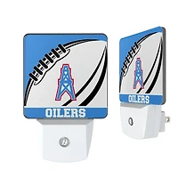 Houston Oilers Passtime Design Nightlight 2-Pack
