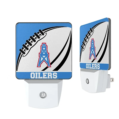 Houston Oilers Passtime Design Nightlight 2-Pack
