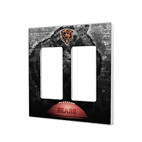 Chicago Bears Legendary Design Double Rocker Lightswitch Plate