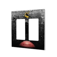 Pittsburgh Steelers Legendary Design Double Rocker Lightswitch Plate