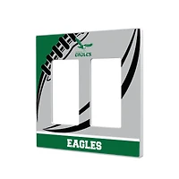 Philadelphia Eagles Passtime Design Double Rocker Lightswitch Plate