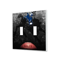 Baltimore Colts Legendary Design Double Toggle Lightswitch Plate