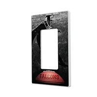 Atlanta Falcons Legendary Design Single Rocker Lightswitch Plate
