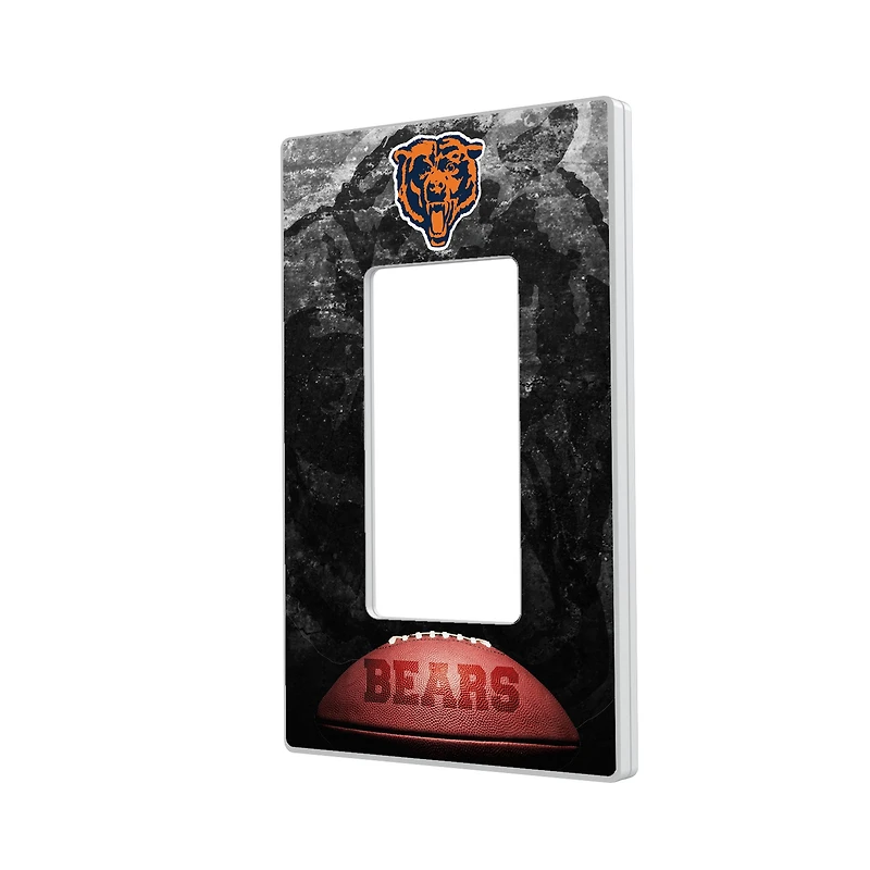 Chicago Bears Legendary Design Single Rocker Lightswitch Plate