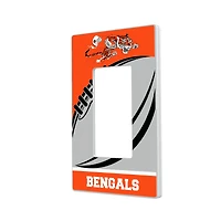 Cincinnati Bengals Passtime Design Single Rocker Lightswitch Plate
