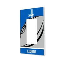Detroit Lions Passtime Design Single Rocker Lightswitch Plate