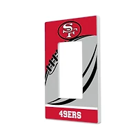 San Francisco 49ers Passtime Design Single Rocker Lightswitch Plate