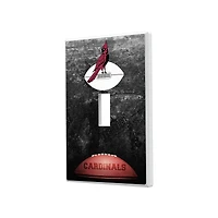 Chicago Cardinals Legendary Design Single Toggle Lightswitch Plate