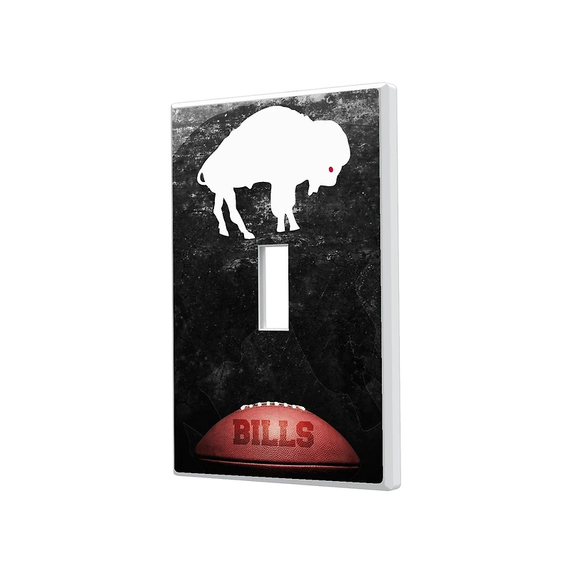 Buffalo Bills Legendary Design Single Toggle Lightswitch Plate