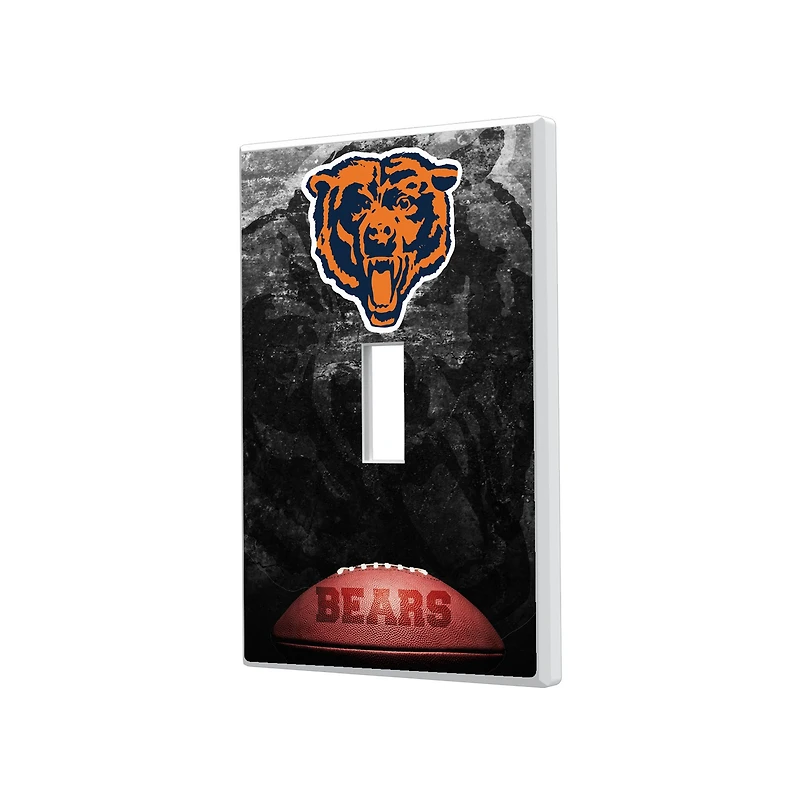 Chicago Bears Legendary Design Single Toggle Lightswitch Plate
