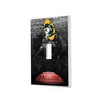 Green Bay Packers Legendary Design Single Toggle Lightswitch Plate