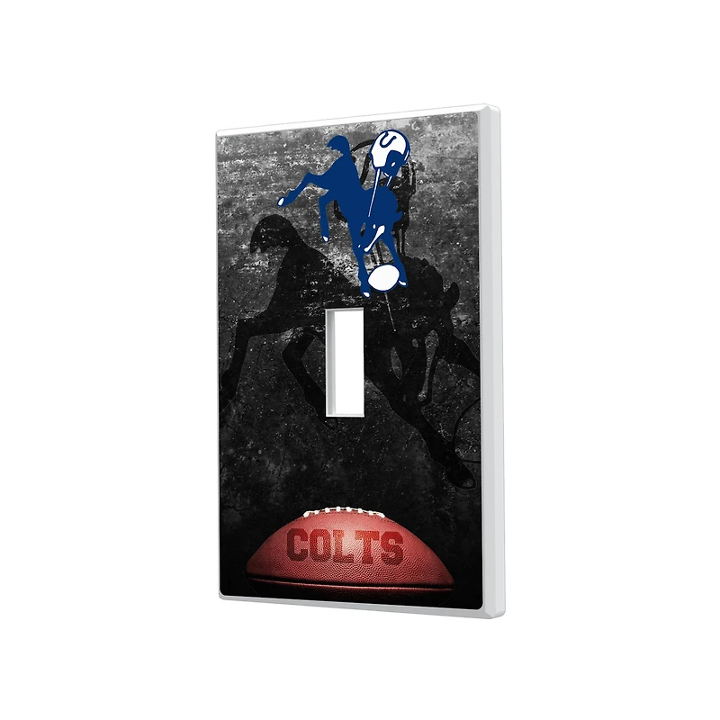 Baltimore Colts Legendary Design Single Toggle Lightswitch Plate