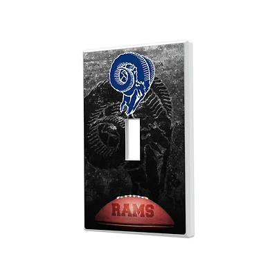 Los Angeles Rams Legendary Design Single Toggle Lightswitch Plate