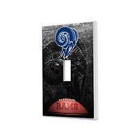 Los Angeles Rams Legendary Design Single Toggle Lightswitch Plate