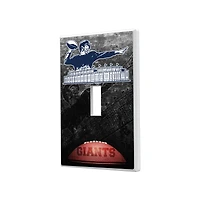 New York Giants Legendary Design Single Toggle Lightswitch Plate