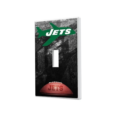 New York Jets Legendary Design Single Toggle Lightswitch Plate